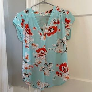 Fun2Fun V Neck Blouse